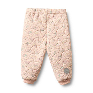 Брюки утепленные Wheat "Thermo Alex Heart Flowers", цветущие сердца